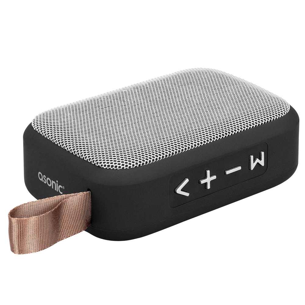 Asonic AS-02 Gümüş Bluetooth 3W TF/USB Destekli Speaker - 4