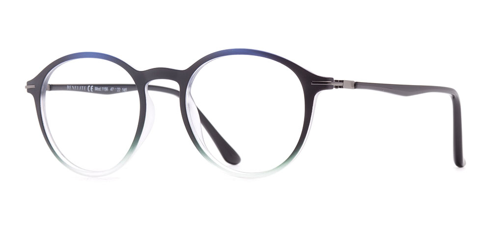 BENELITE BNLTE 1156-C.06 Optik Genç,Yetişkin Erkek,Kadın,Unisex Oval Çerçeveli Grilamid (TR90) - 2
