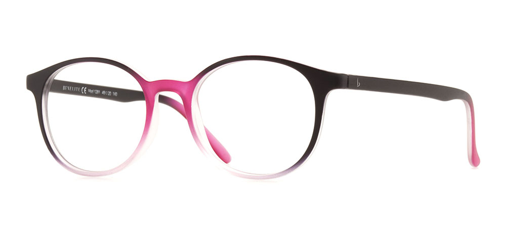 BENELITE BNLTE 1281-C.02 Optik Genç,Yetişkin Erkek,Kadın,Unisex Oval Çerçeveli Grilamid (TR90) - 2