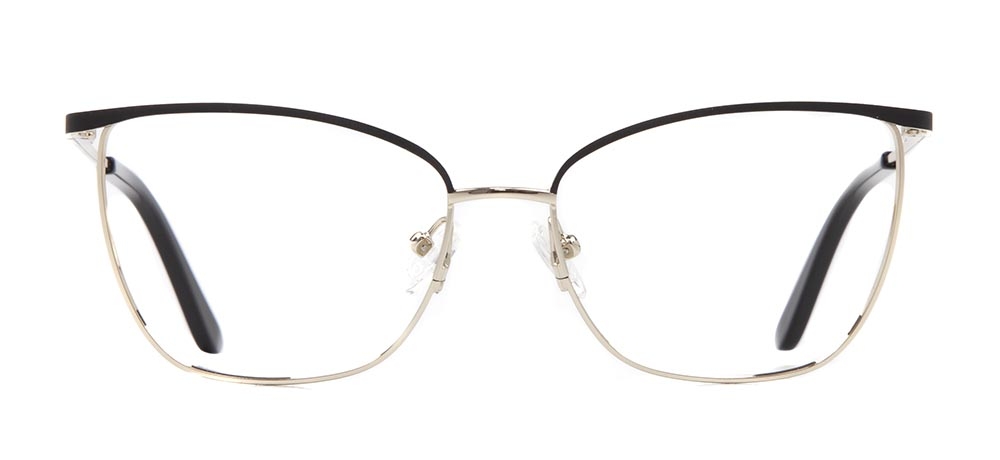 BENELITE BNLTE 1755-C1 Optik Genç,Yetişkin Kadın Çekik Çerçeveli Metal - 1