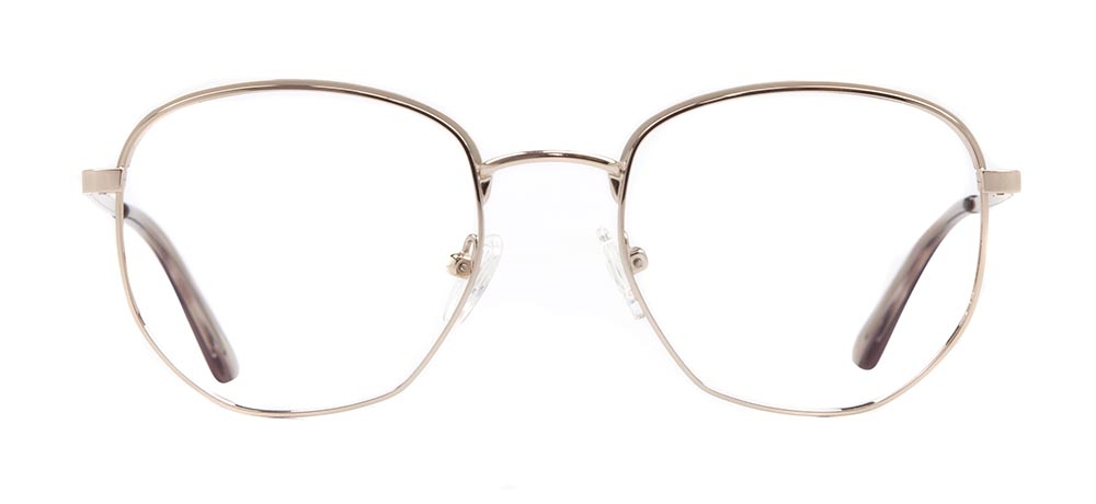 BENELITE BNLTE 1757-C3 Optik Genç,Yetişkin Kadın Geometrik Çerçeveli Metal - 1
