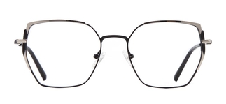 BENELITE BNLTE 1758-C1 Optik Genç,Yetişkin Kadın Geometrik Çerçeveli Metal 