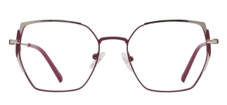 BENELITE BNLTE 1758-C4 Optik Genç,Yetişkin Kadın Geometrik Çerçeveli Metal 