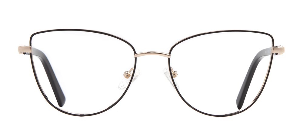 BENELITE BNLTE 1759-C1 Optik Genç,Yetişkin Kadın Çekik Çerçeveli Metal - 1