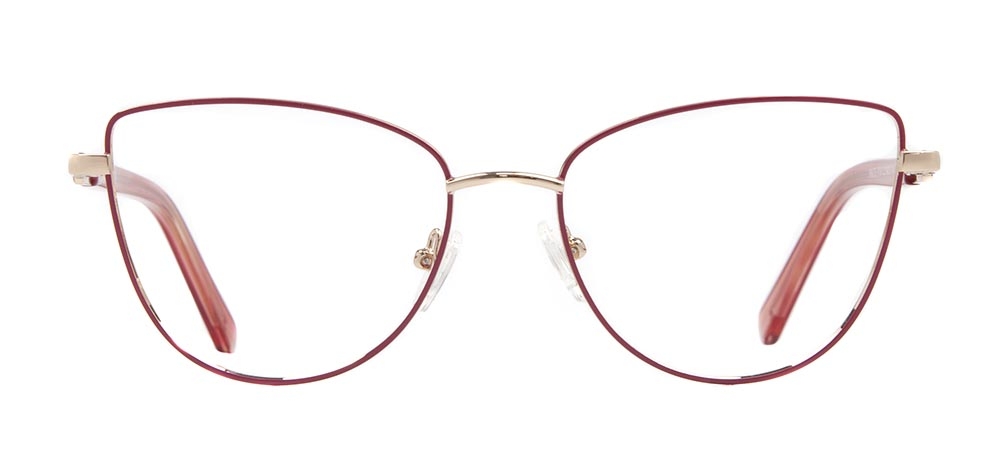 BENELITE BNLTE 1759-C2 Optik Genç,Yetişkin Kadın Çekik Çerçeveli Metal - 1