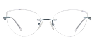 BENELITE BNLTE 1765-C4 Optik Genç,Yetişkin Kadın Çekik Çerçevesiz Titanyum 