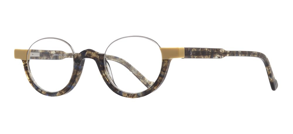 BENELITE BNLTE 1779-C4 Optik Genç,Yetişkin Erkek,Kadın,Unisex Oval Yarım Çerçeveli Asetat - 2