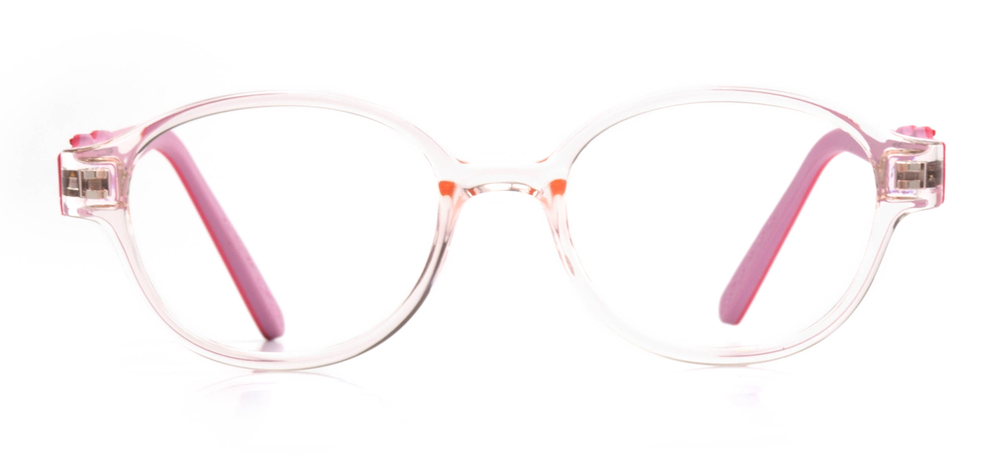 BENX BIO BXASTS5009-K17704 Optik Bebek,Çocuk Kadın Oval Çerçeveli Grilamid (TR90) - 1