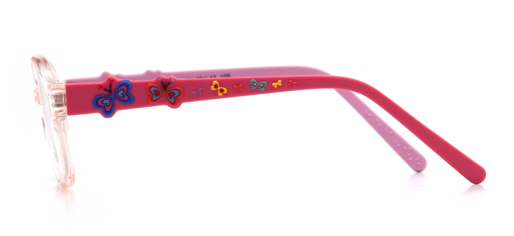 BENX BIO BXASTS5009-K17704 Optik Bebek,Çocuk Kadın Oval Çerçeveli Grilamid (TR90) - 3