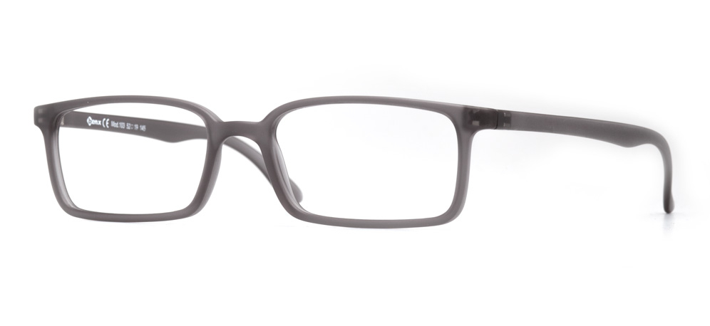 BENX BXGRL103-M05 Optik Genç,Yetişkin Erkek Köşeli Çerçeveli Grilamid (TR90) - 2