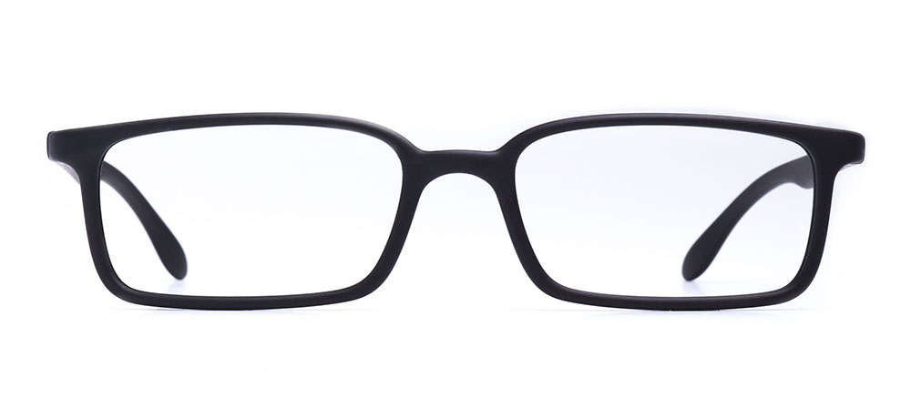 BENX BXGRL103-M06 Optik Genç,Yetişkin Erkek Köşeli Çerçeveli Grilamid (TR90) - 1