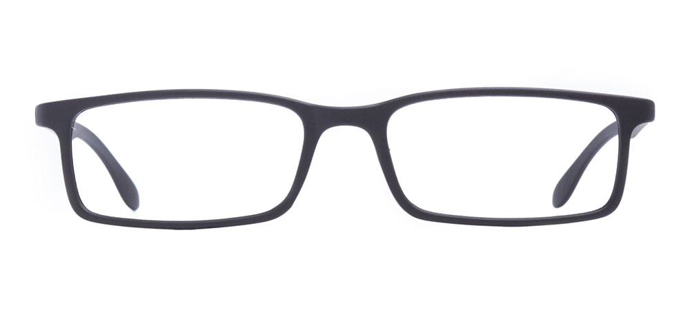 BENX BXGRL104-M06 Optik Genç,Yetişkin Erkek Köşeli Çerçeveli Grilamid (TR90) - 1