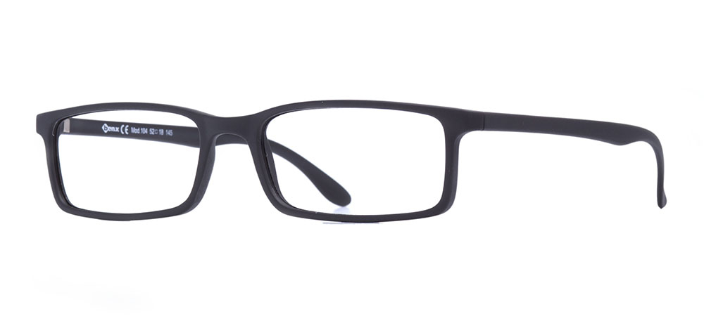 BENX BXGRL104-M06 Optik Genç,Yetişkin Erkek Köşeli Çerçeveli Grilamid (TR90) - 2