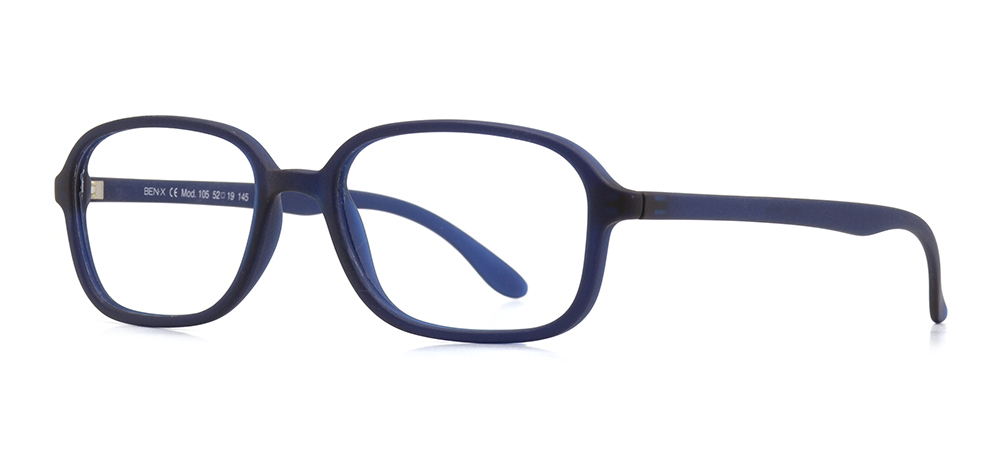 BENX BXGRL105-M118 Optik Yetişkin Erkek Köşeli Çerçeveli Grilamid (TR90) - 2