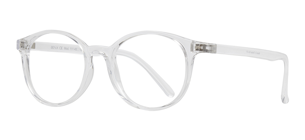BENX BXGRL111-01 Optik Çocuk Erkek,Kadın,Unisex Oval Çerçeveli Grilamid (TR90) - 2