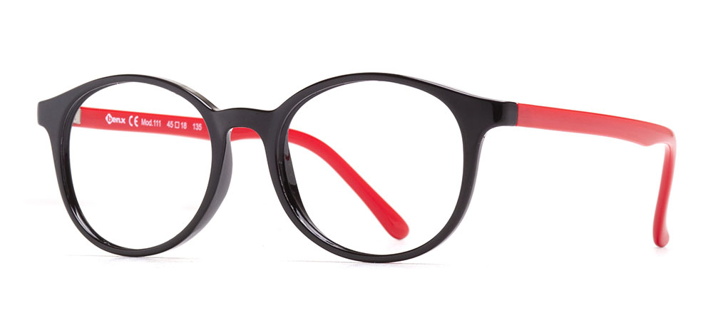 BENX BXGRL111-0631 Optik Çocuk Erkek,Kadın,Unisex Oval Çerçeveli Grilamid (TR90) - 2