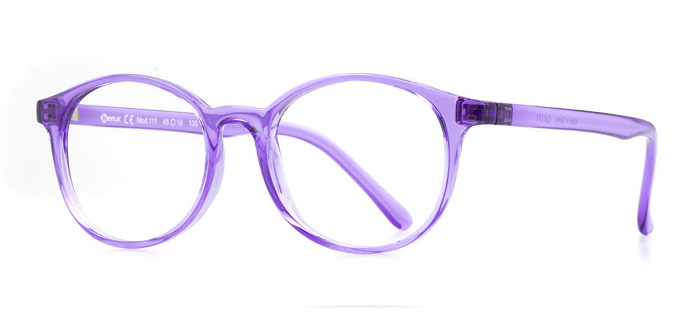 BENX BXGRL111-171 Optik Çocuk Kadın Oval Çerçeveli Grilamid (TR90) - 2