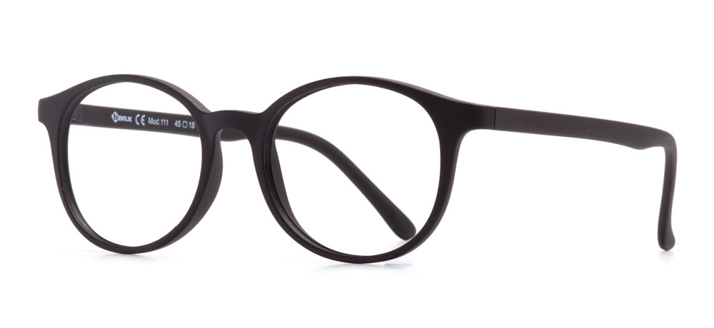 BENX BXGRL111-M06 Optik Çocuk Erkek,Kadın,Unisex Oval Çerçeveli Grilamid (TR90) - 2