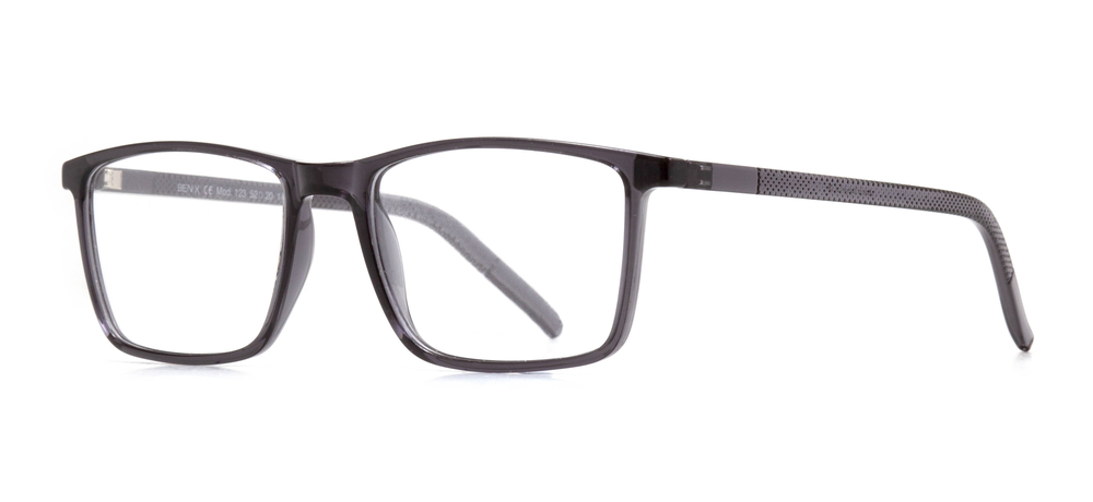 BENX BXGRL123-05 Optik Genç,Yetişkin Erkek Köşeli Çerçeveli Grilamid (TR90) - 2