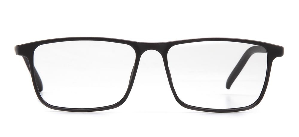 BENX BXGRL124-M06 Optik Genç,Yetişkin Erkek Köşeli Çerçeveli Grilamid (TR90) - 1