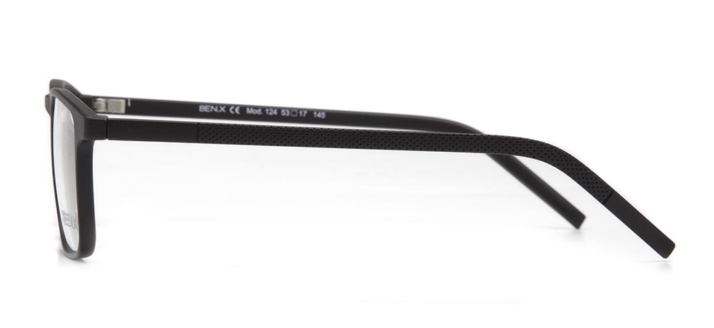 BENX BXGRL124-M06 Optik Genç,Yetişkin Erkek Köşeli Çerçeveli Grilamid (TR90) - 3