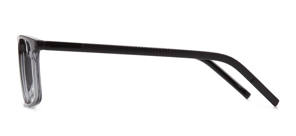 BENX BXGRL127-0506 Optik Genç,Yetişkin Erkek Köşeli Çerçeveli Grilamid (TR90) - 3