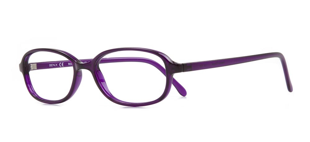 BENX BXGRL202-105 Optik Genç,Yetişkin Kadın Köşeli Çerçeveli Grilamid TR90 - 2