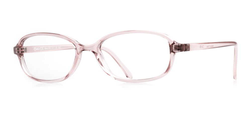 BENX BXGRL202-59 Optik Genç,Yetişkin Kadın Köşeli Çerçeveli Grilamid (TR90) - 2