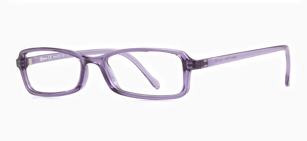 BENX BXGRL203-158 Optik Genç,Yetişkin Kadın Köşeli Çerçeveli Grilamid (TR90) - 2