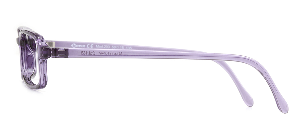 BENX BXGRL203-158 Optik Genç,Yetişkin Kadın Köşeli Çerçeveli Grilamid (TR90) - 3