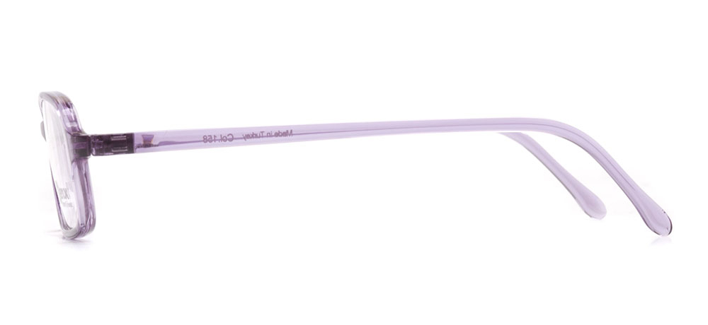 BENX BXGRL205-158 Optik Genç,Yetişkin Kadın Köşeli Çerçeveli Grilamid (TR90) - 3