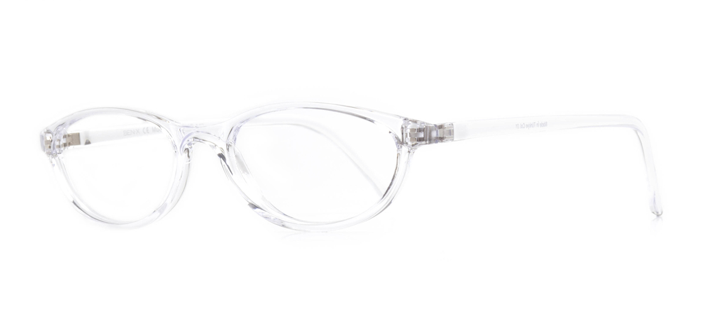 BENX BXGRL206-01 Optik Genç,Yetişkin Kadın Oval Çerçeveli Grilamid (TR90) - 2