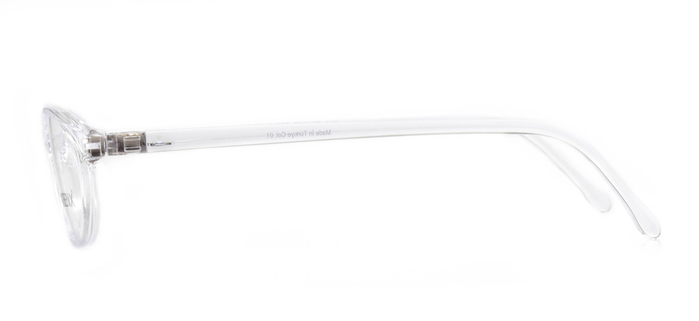 BENX BXGRL206-01 Optik Genç,Yetişkin Kadın Oval Çerçeveli Grilamid (TR90) - 3