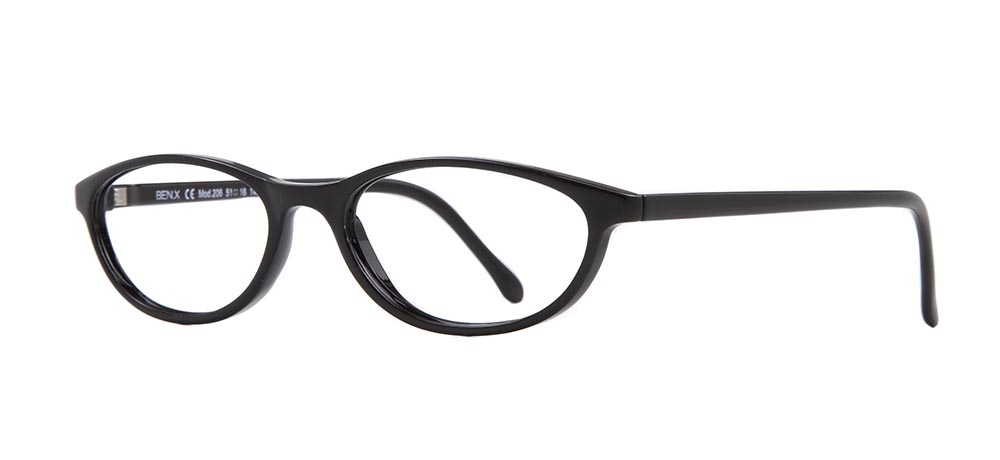 BENX BXGRL206-06 Optik Genç,Yetişkin Kadın Oval Çerçeveli Grilamid (TR90) - 2