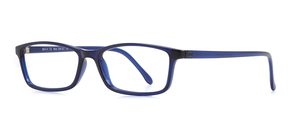 BENX BXGRL209-118 Optik Genç,Yetişkin Erkek,Kadın,Unisex Köşeli Çerçeveli Grilamid (TR90) - 2