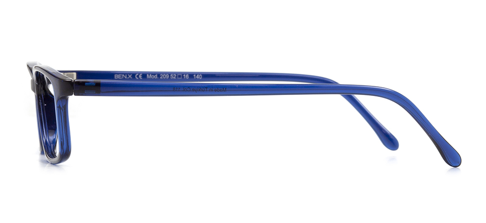 BENX BXGRL209-118 Optik Genç,Yetişkin Erkek,Kadın,Unisex Köşeli Çerçeveli Grilamid (TR90) - 3