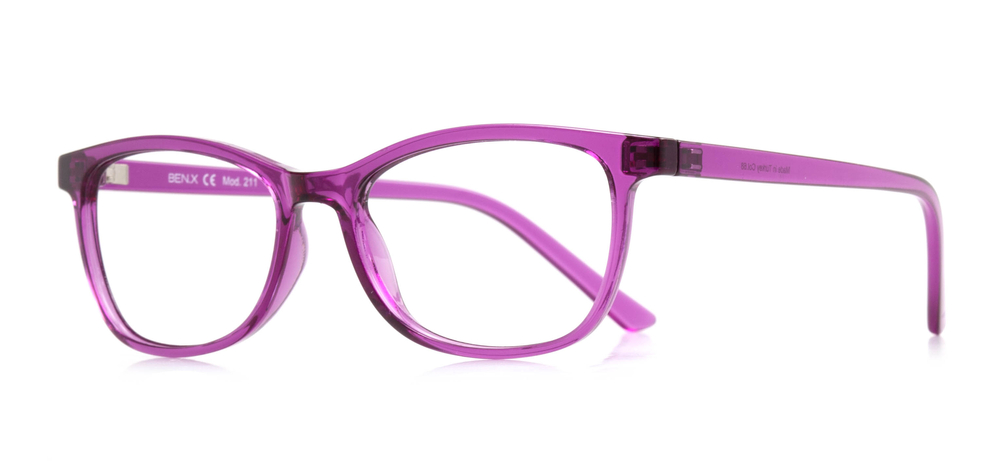 BENX BXGRL211-68 Optik Genç,Yetişkin Kadın Oval Çerçeveli Grilamid (TR90) - 2