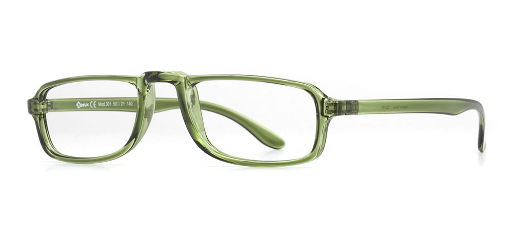 BENX BXGRL301-176 Optik Yetişkin Erkek,Kadın,Unisex Köşeli Çerçeveli Grilamid (TR90) - 2