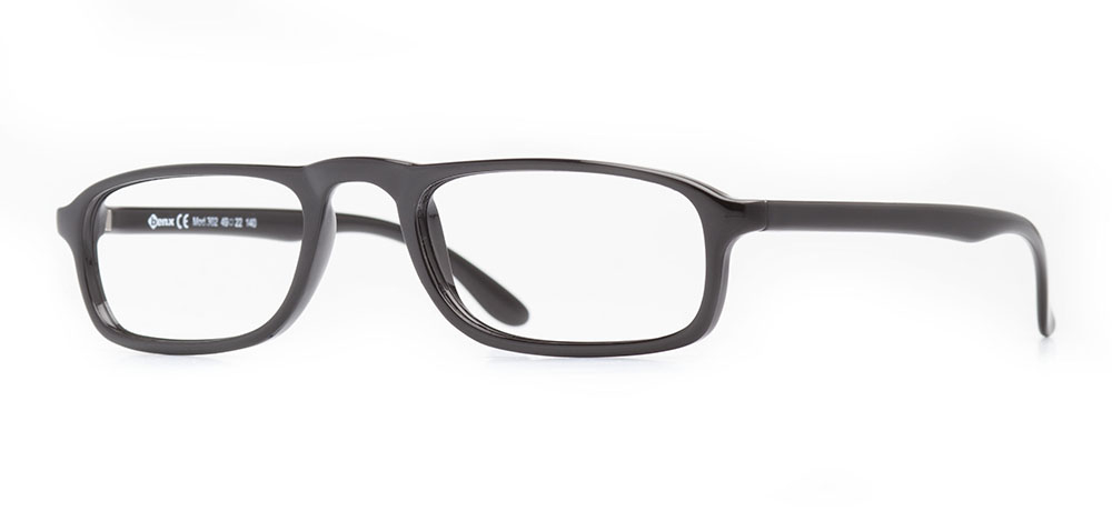 BENX BXGRL302-06 Optik Yetişkin Erkek,Kadın,Unisex Köşeli Çerçeveli Grilamid (TR90) - 2