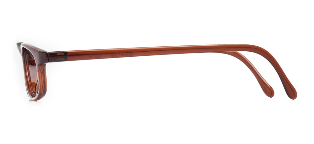 BENX BXGRL305-04 Optik Yetişkin Kadın Köşeli Çerçeveli Grilamid (TR90) - 3