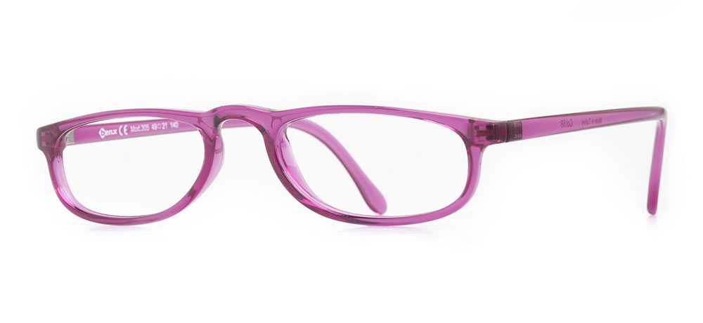 BENX BXGRL305-68 Optik Yetişkin Kadın Köşeli Çerçeveli Grilamid (TR90) - 2