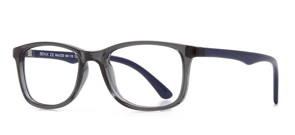 BENX BXGRL520-05120 Optik Çocuk Erkek,Kadın,Unisex Köşeli Çerçeveli Grilamid (TR90) - 2