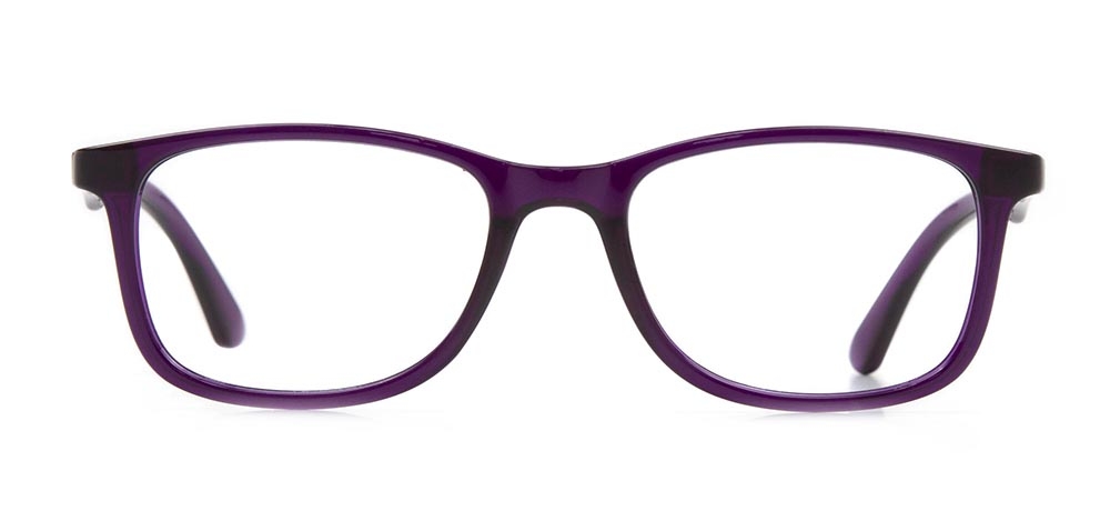 BENX BXGRL520-105 Optik Çocuk Kadın Köşeli Çerçeveli Grilamid (TR90) - 1