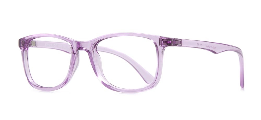 BENX BXGRL520-167 Optik Çocuk Kadın Köşeli Çerçeveli Grilamid (TR90) - 2