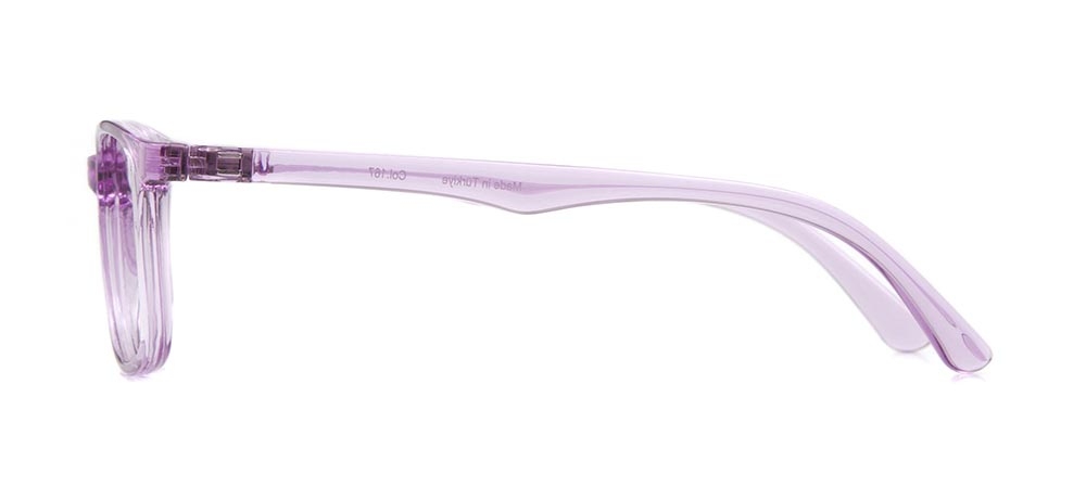 BENX BXGRL520-167 Optik Çocuk Kadın Köşeli Çerçeveli Grilamid (TR90) - 3