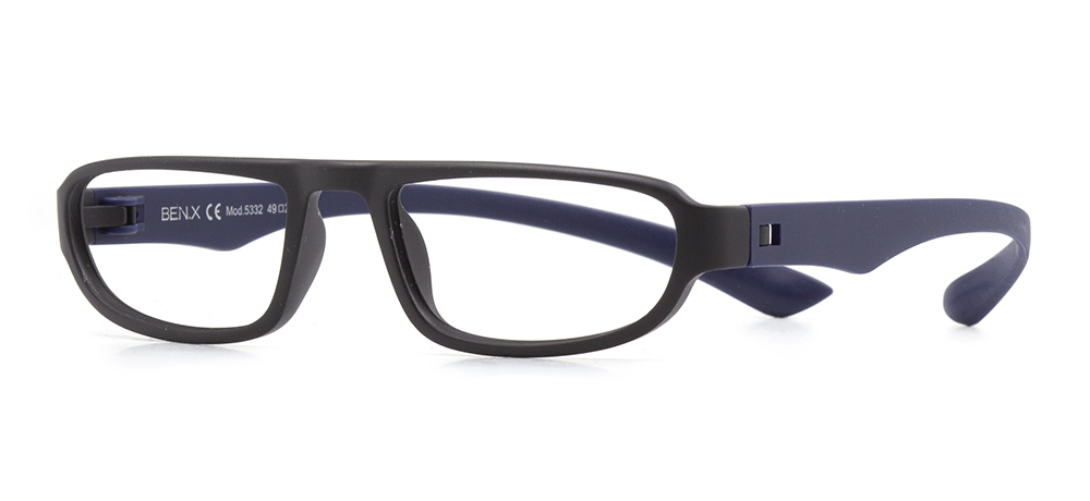 BENX BXGRL5332-M06120 Optik Genç,Yetişkin Erkek,Kadın,Unisex Geometrik Çerçeveli Grilamid (TR90) - 2