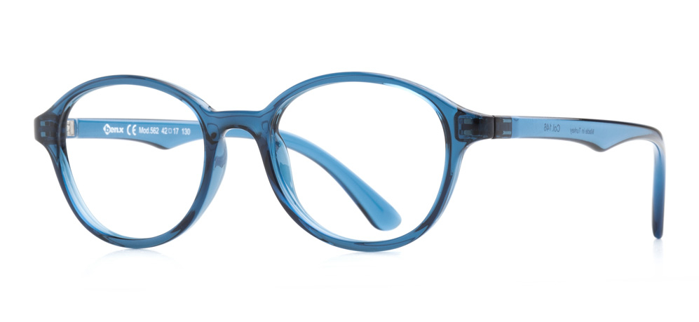 BENX BXGRL562-146 Optik Çocuk Erkek,Kadın,Unisex Oval Çerçeveli Grilamid (TR90) - 2