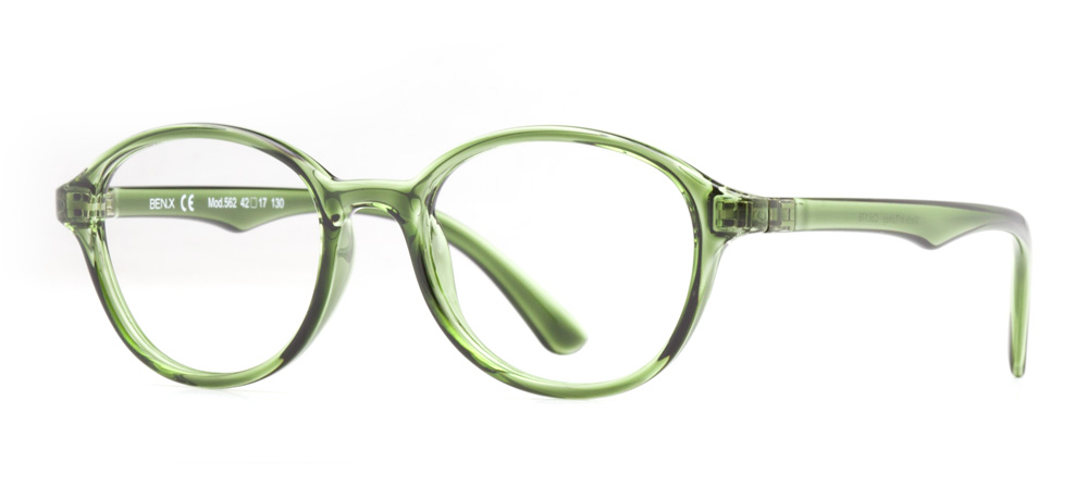 BENX BXGRL562-176 Optik Çocuk Erkek,Kadın,Unisex Oval Çerçeveli Grilamid (TR90) - 2