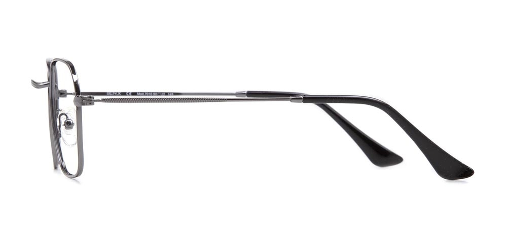 BENX BXMTL 7010.50-C.02 Optik Genç Erkek,Kadın,Unisex Geometrik Çerçeveli Metal - 3