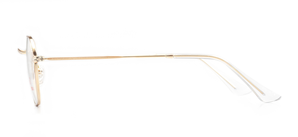 BENX BXMTL 7010.50-C.03 Optik Genç Erkek,Kadın,Unisex Geometrik Çerçeveli Metal - 3